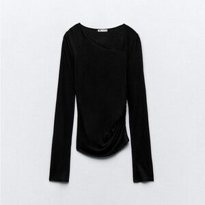 Zara Side Punched Top